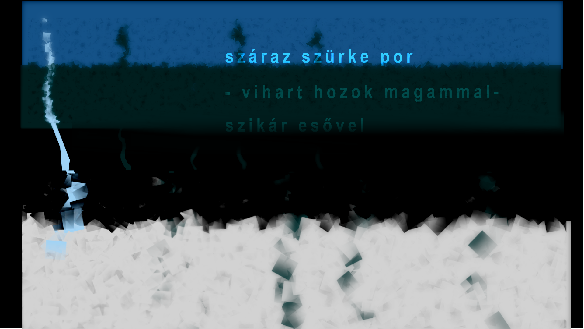 Erdei Péter: száraz eső (haiga)